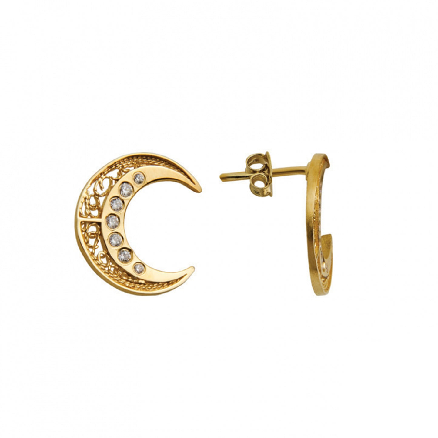 BRINCOS PRATA FILIGRANA SAUDADE