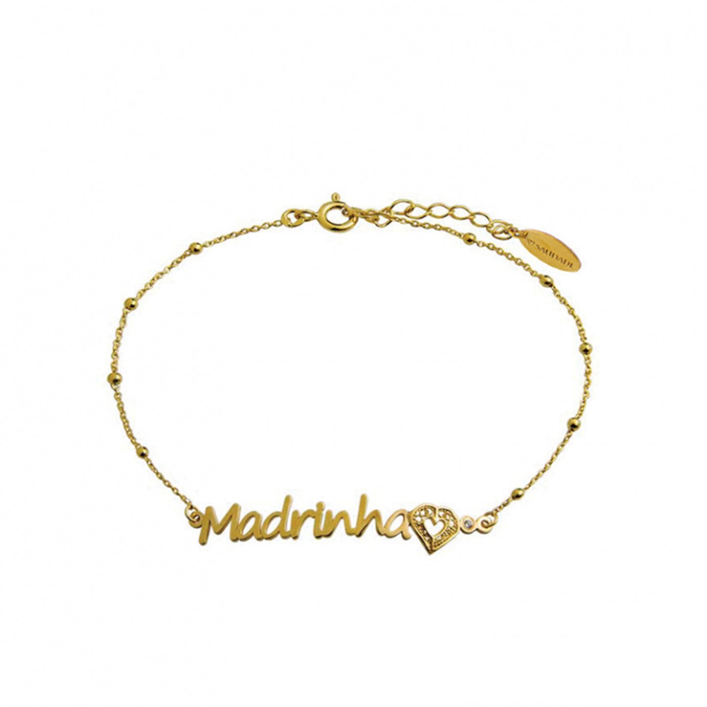 PULSEIRA PRATA FILIGRANA SAUDADE - MADRINHA