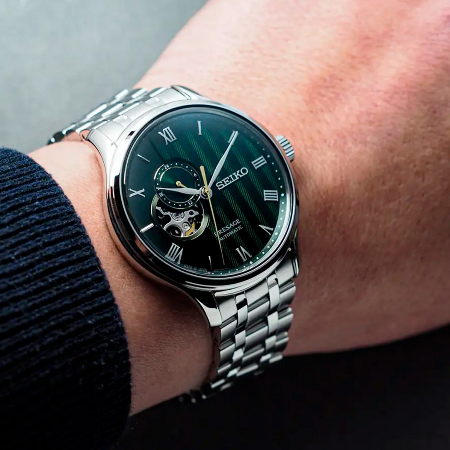 RELÓGIO HOMEM SEIKO PRESAGE JAPANESE GARDEN