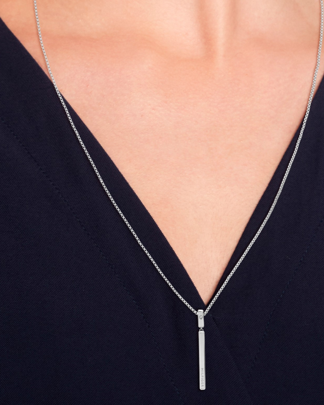 COLAR AÇO TOMMY HILFIGER