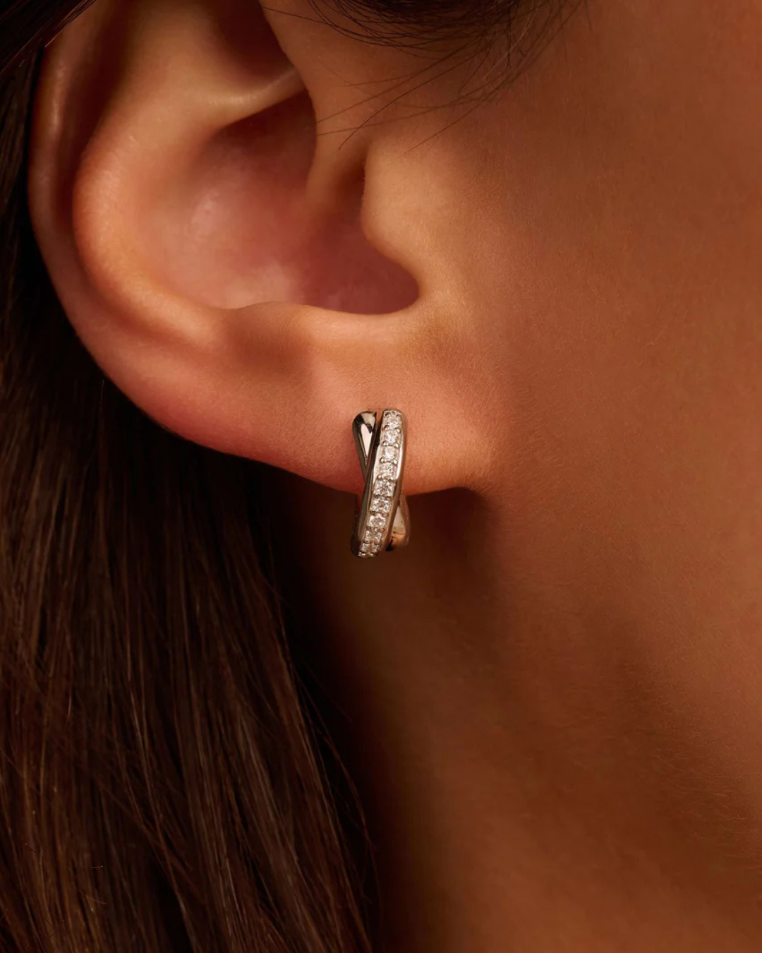 BRINCOS PRATA TI SENTO - MILANO