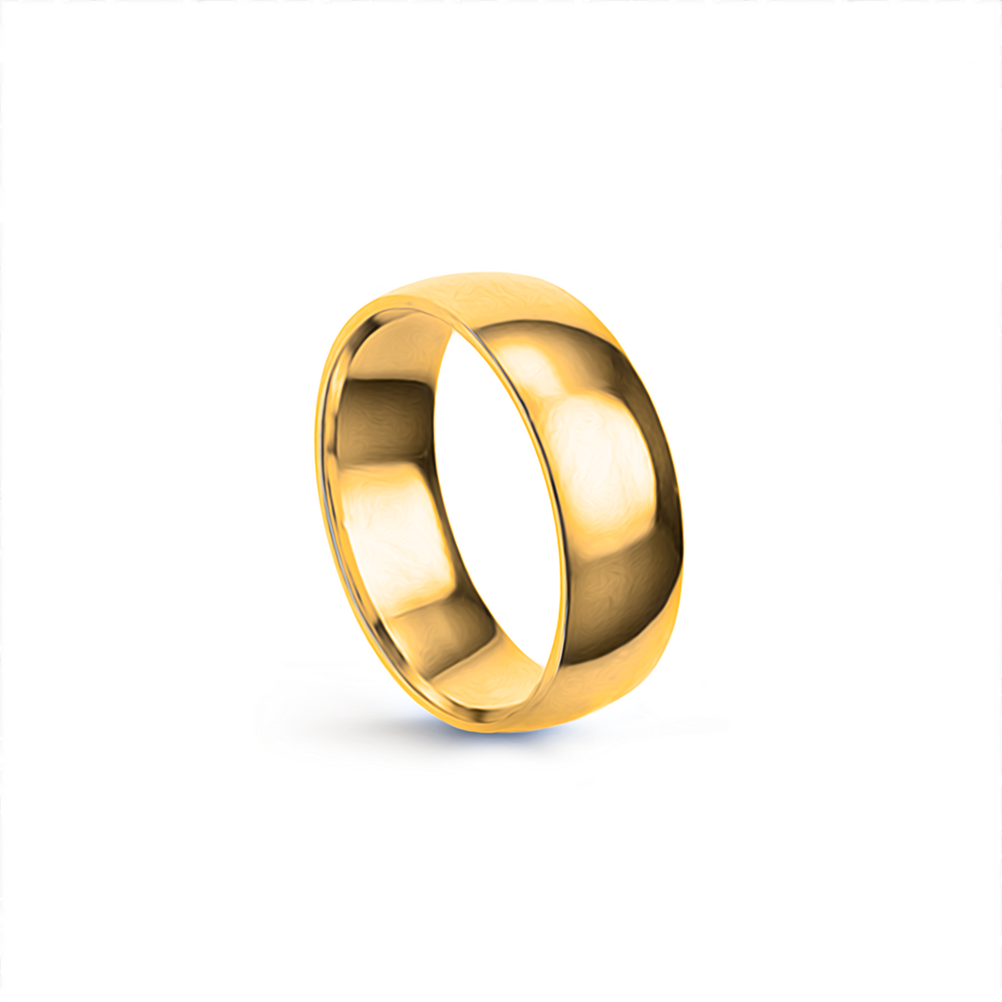 ALIANÇA ETERNIS CLÁSSICA MEIA CANA BAIXA - - Ourivesaria Bibelô