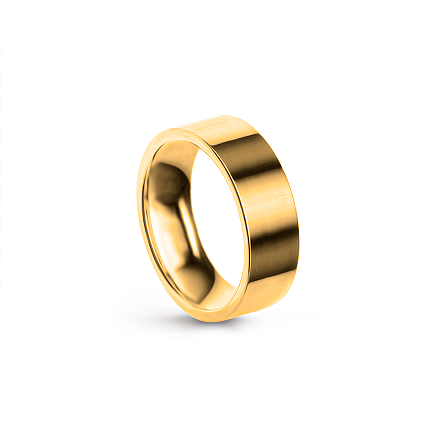 ALIANÇA ETERNIS CLÁSSICA PLANA - - Ourivesaria Bibelô