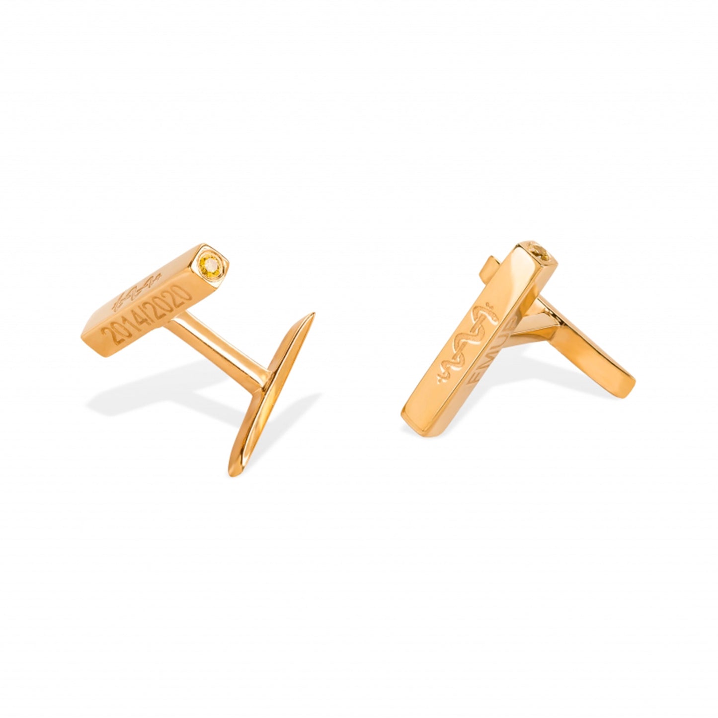 BOTÕES DE PUNHO OURO FIM DE CURSO FRA JEWELS