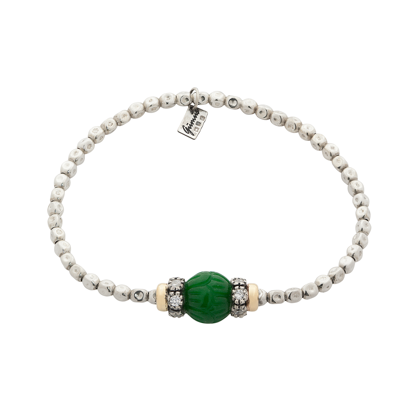 PULSEIRA PRATA & OURO 9K GÜMÜS