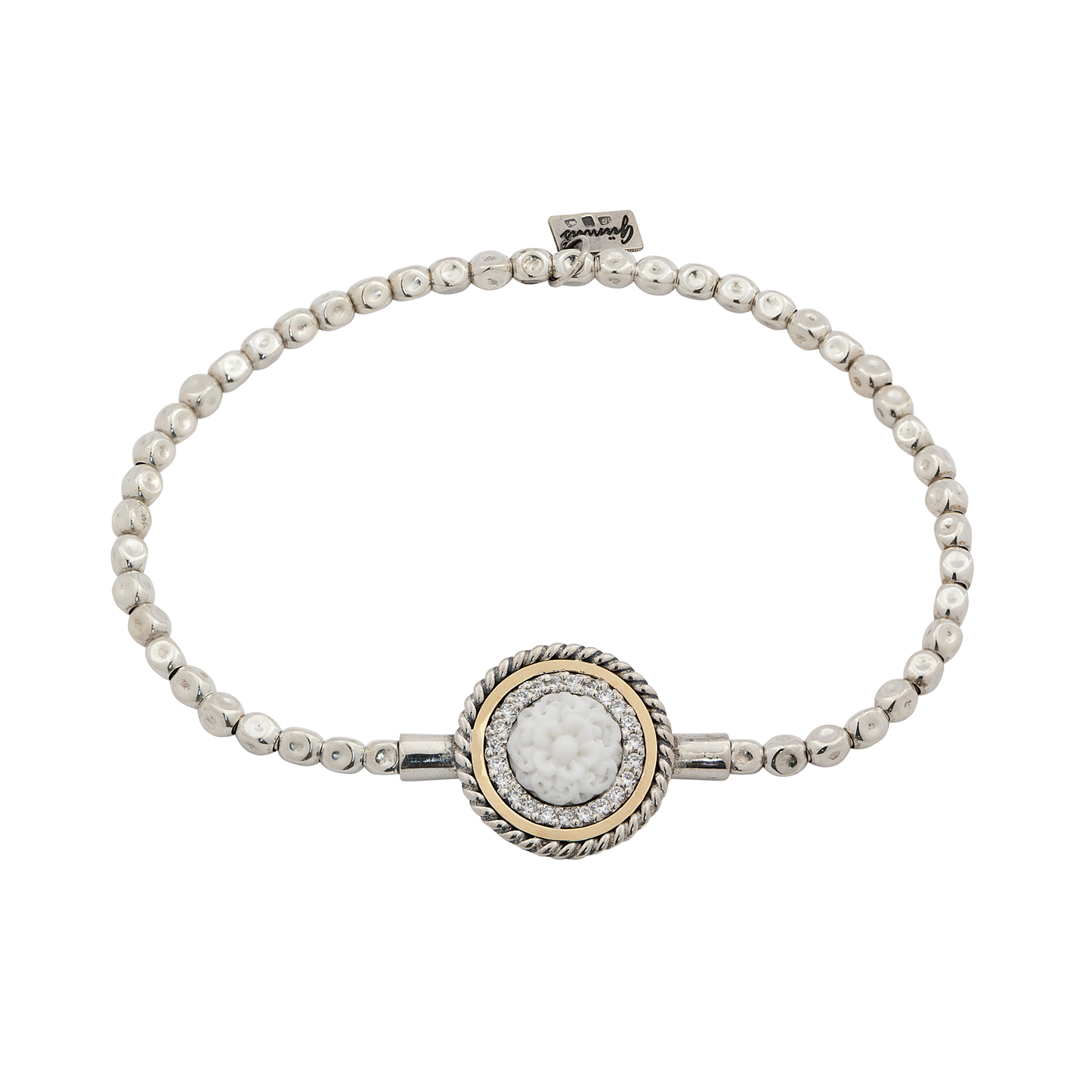 PULSEIRA PRATA & OURO 9K GÜMÜS