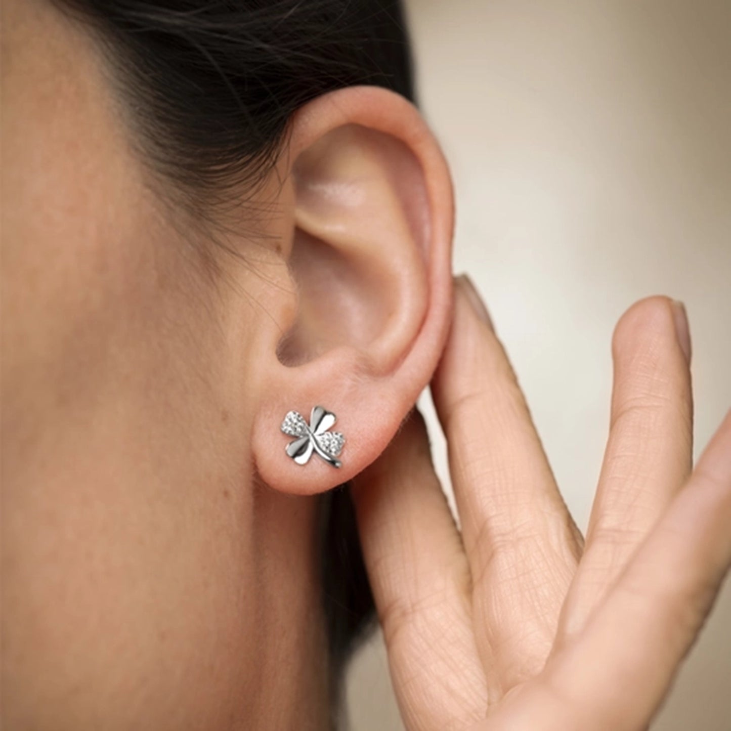 BRINCOS PRATA LOTUS SILVER