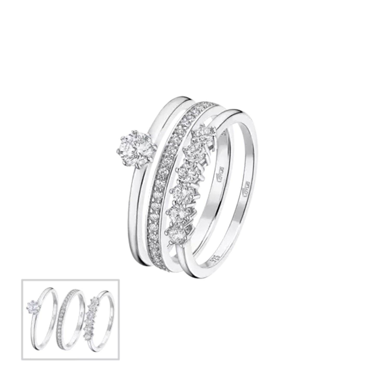 ANEL PRATA LOTUS SILVER
