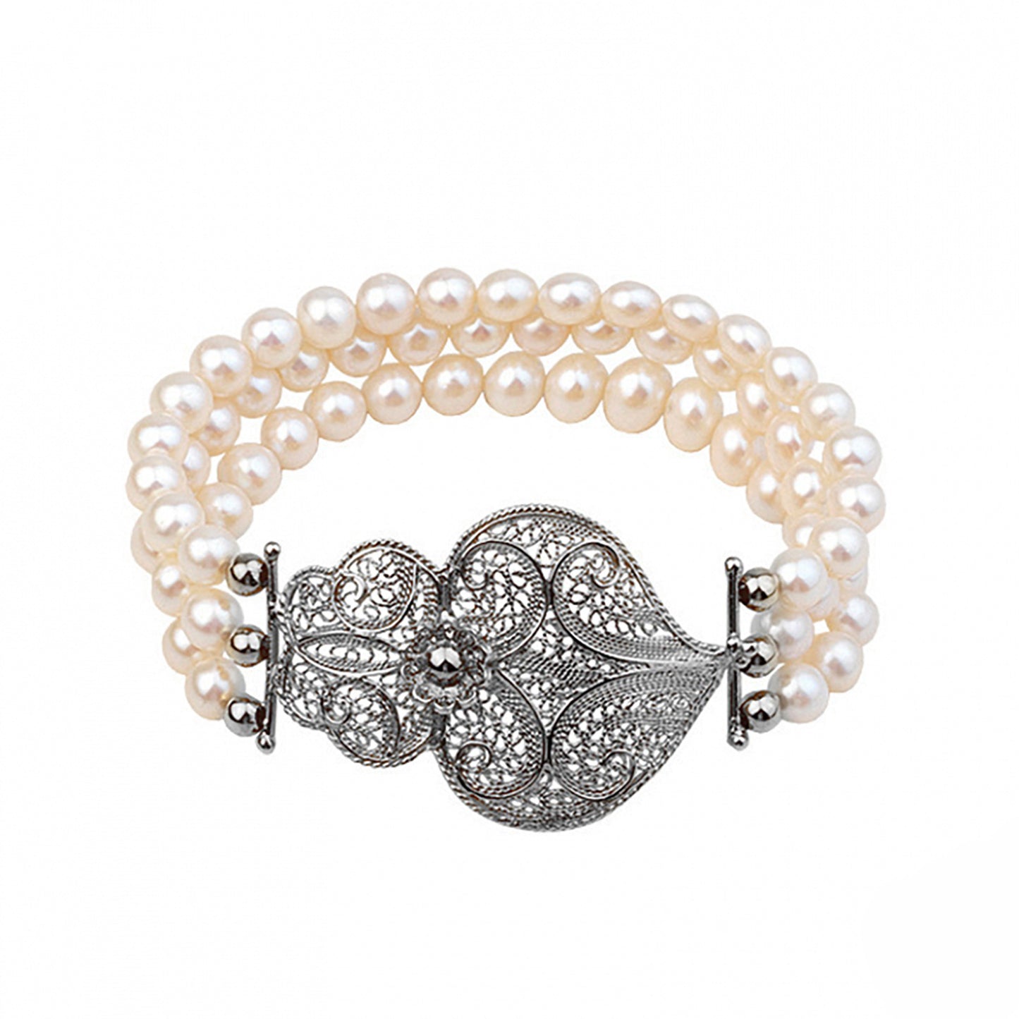 PULSEIRA PRATA FILIGRANA SAUDADE