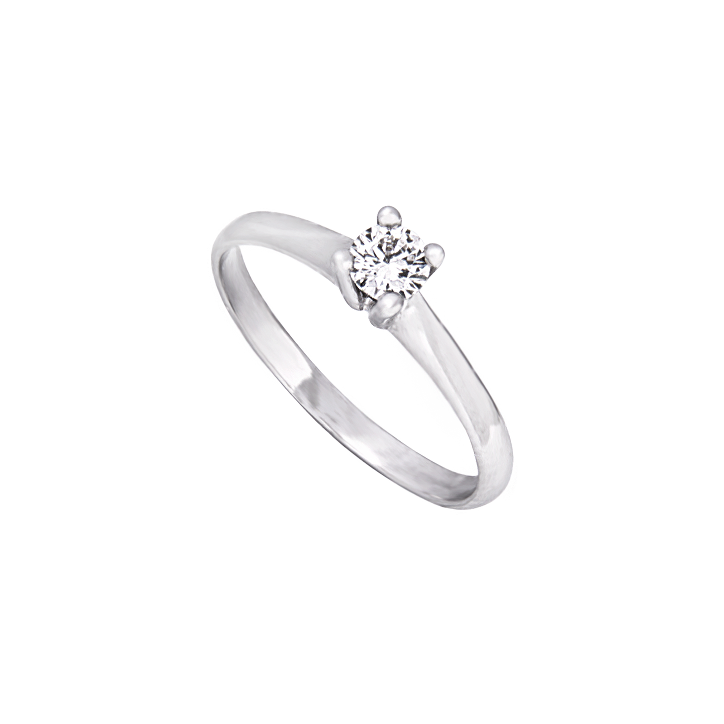 ANEL OURO 19.2K C/ DIAMANTES