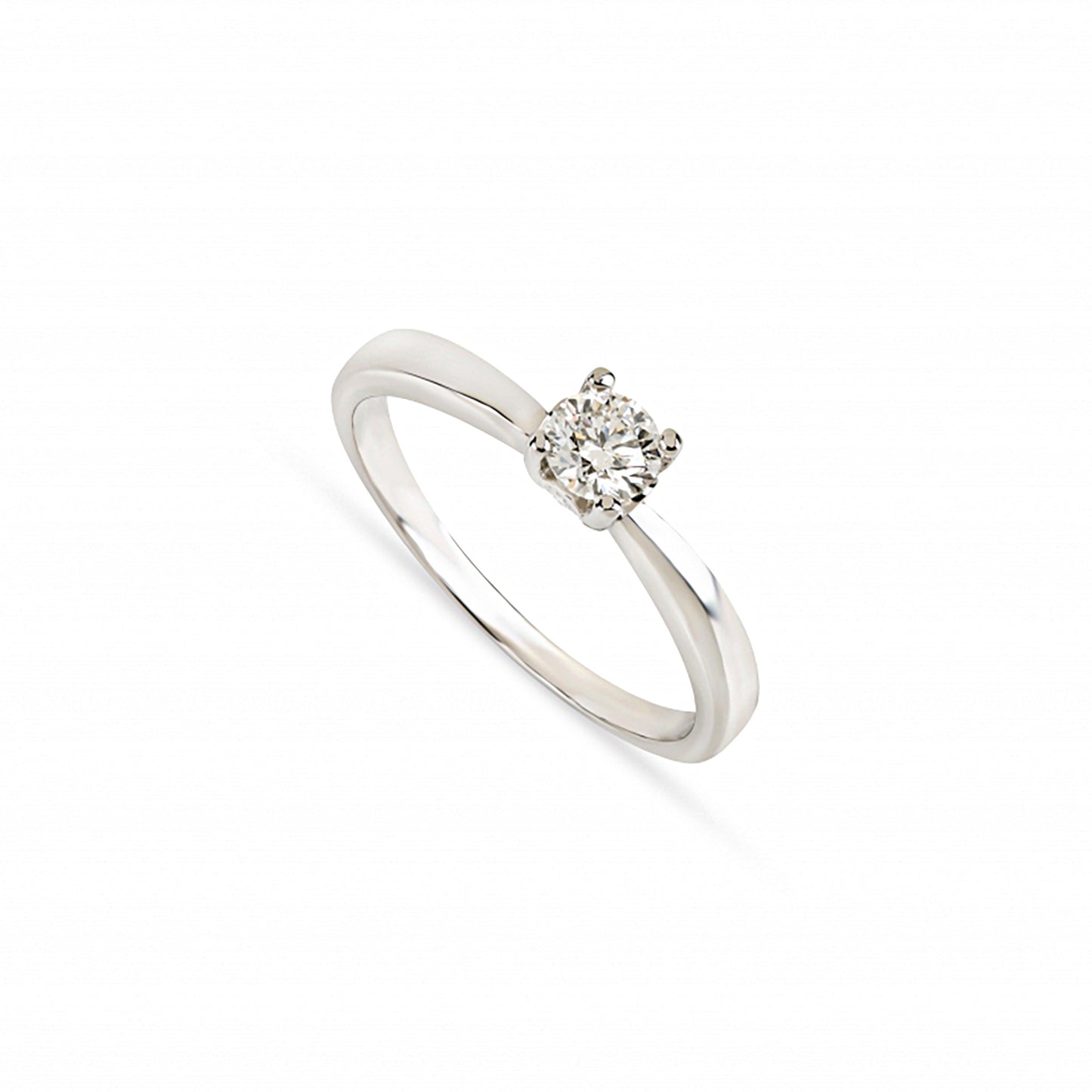ANEL OURO 19.2K C/ DIAMANTES