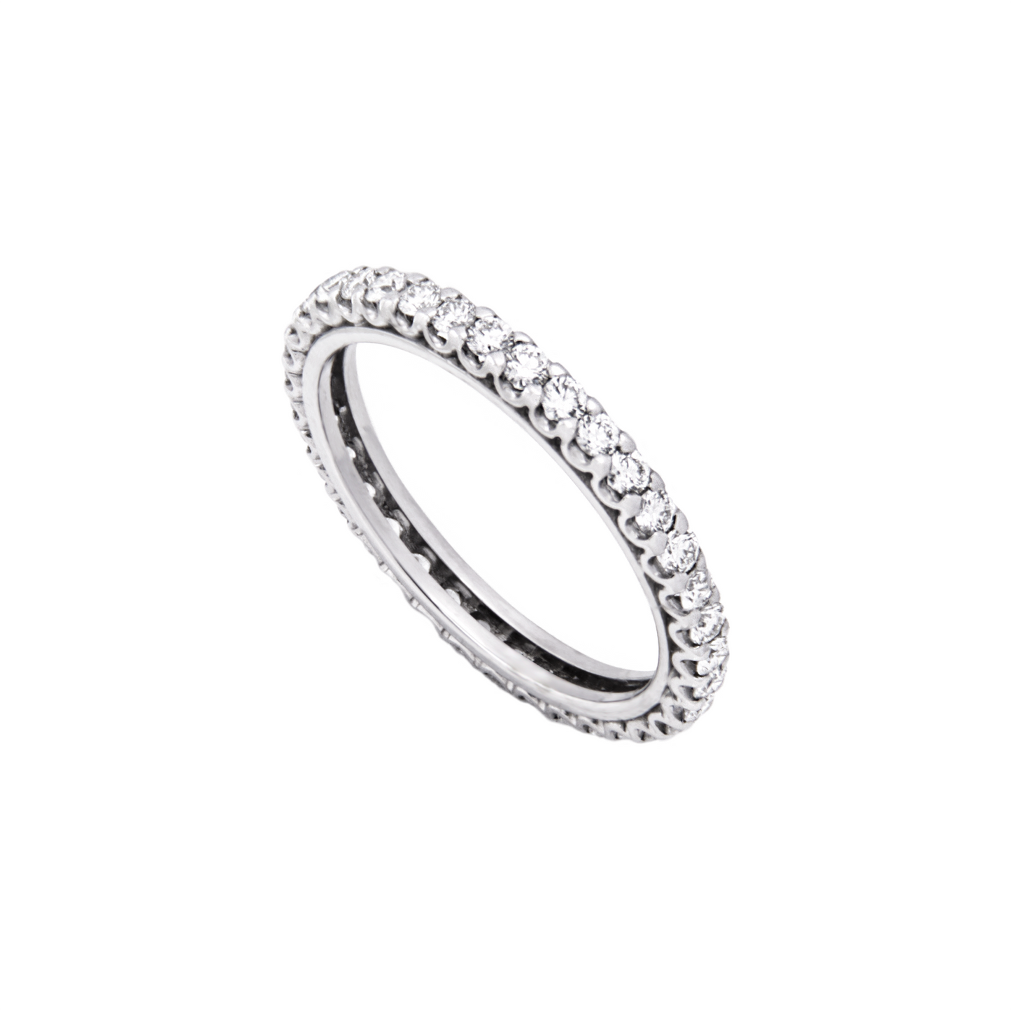 ANEL OURO 19.2K C/ DIAMANTES