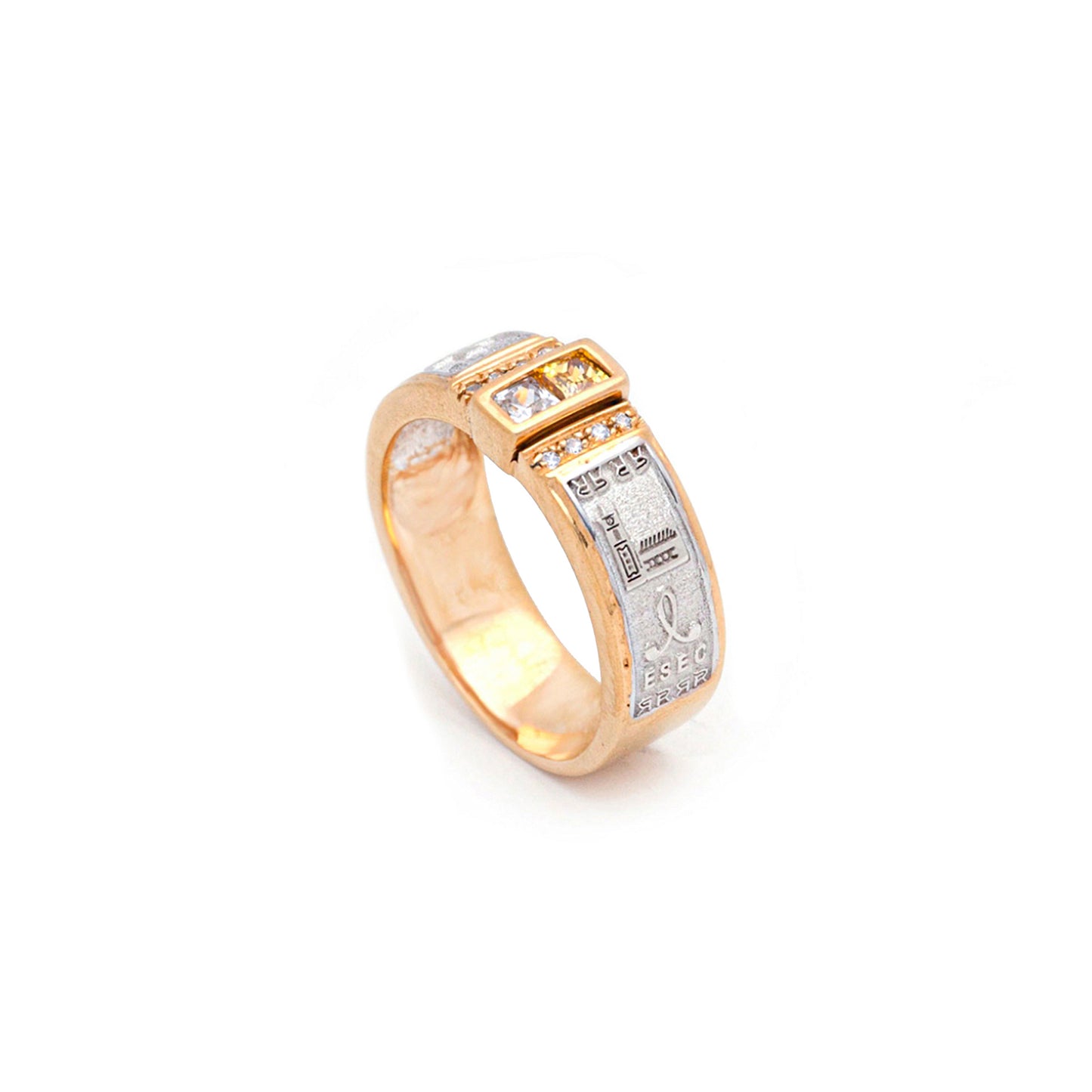 ANEL OURO FIM DE CURSO FRA JEWELS