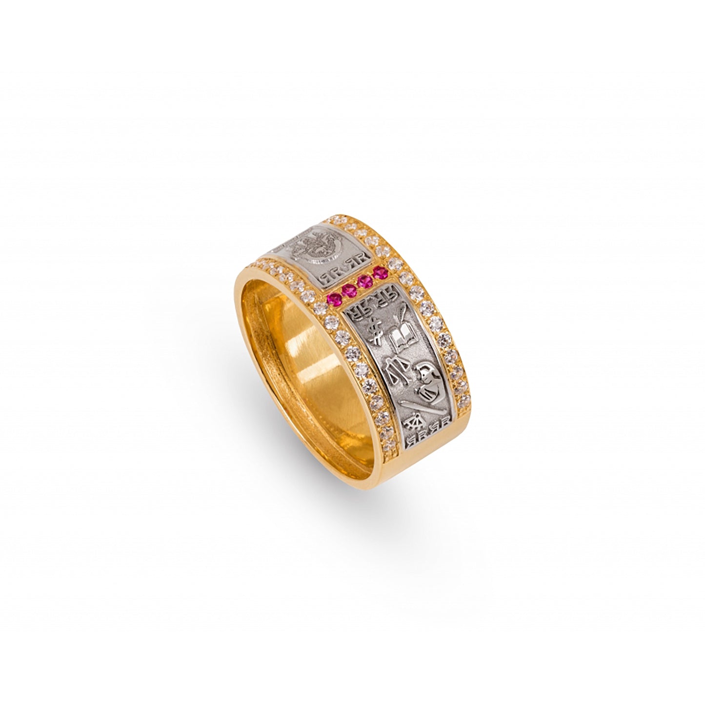ANEL OURO FIM DE CURSO FRA JEWELS