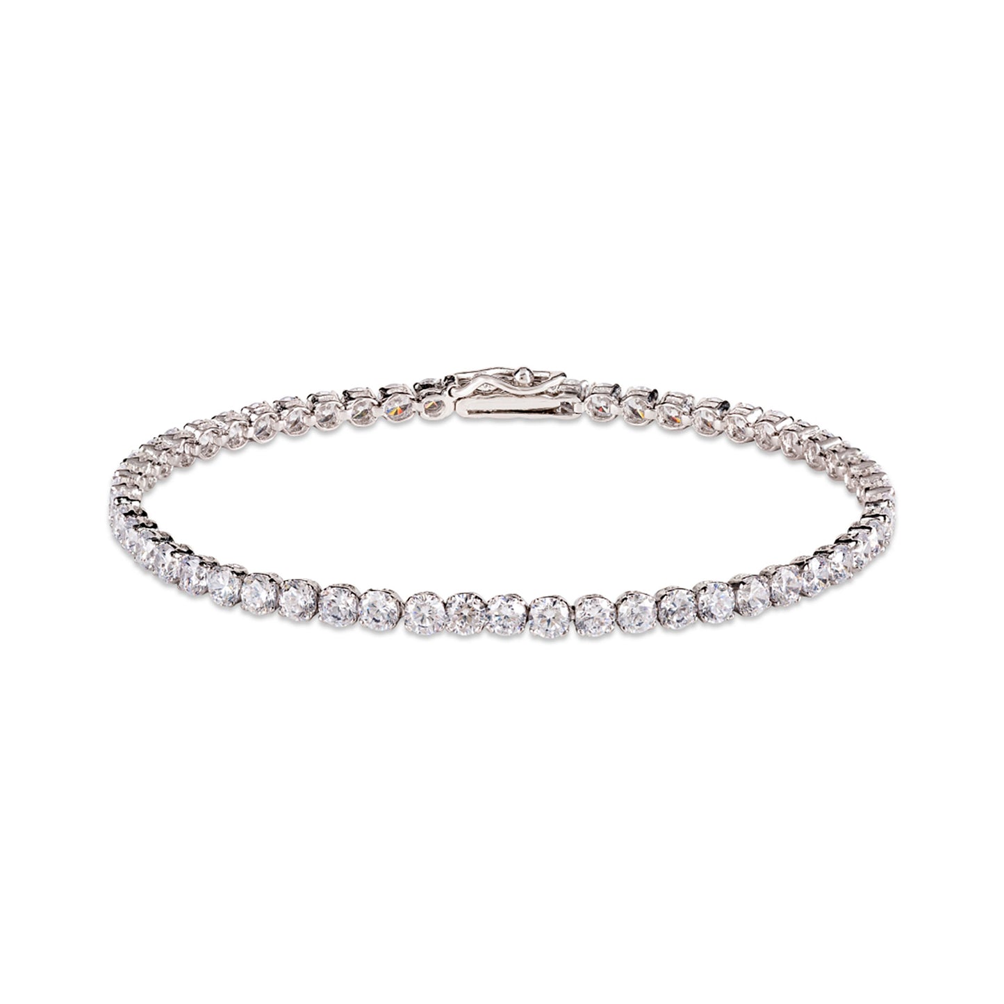 PULSEIRA OURO 19.2K C/ ZIRCÓNIAS