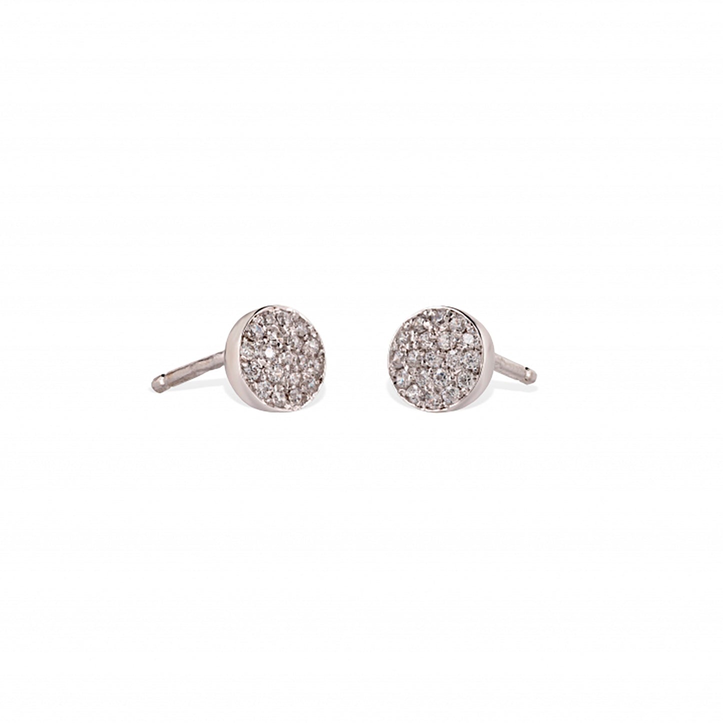 BRINCOS OURO 19.2K C/ ZIRCÓNIAS