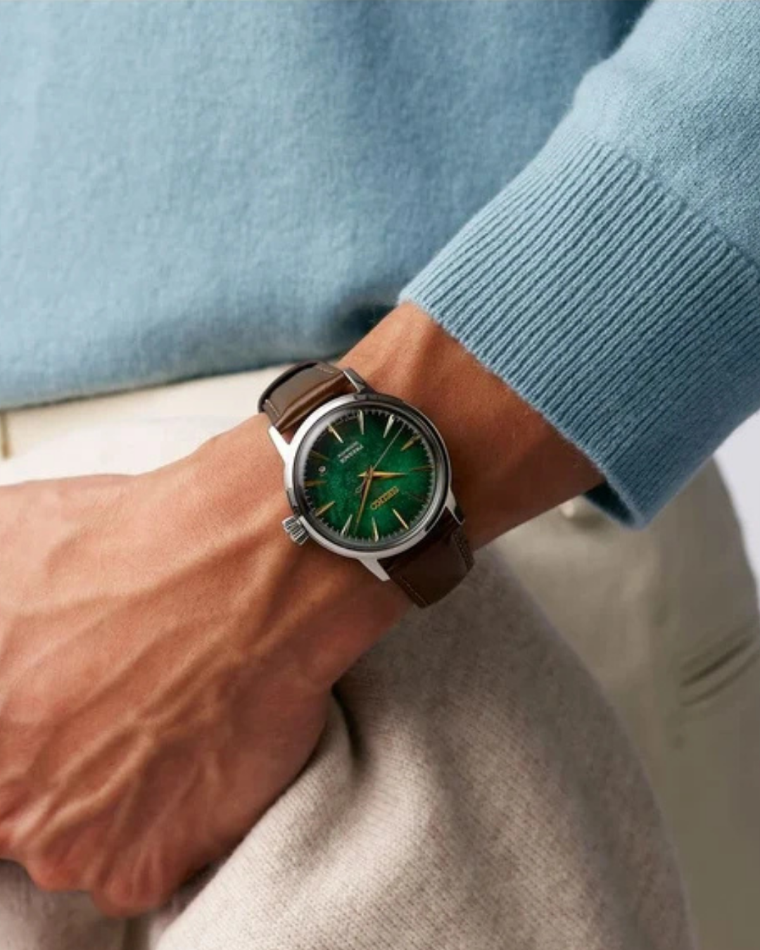 RELÓGIO HOMEM SEIKO PRESAGE COCKTAIL TIME