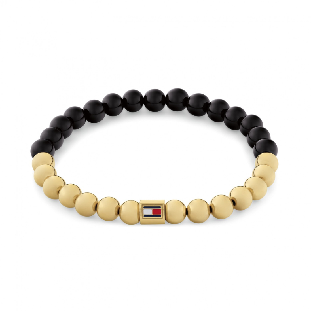 PULSEIRA AÇO TOMMY HILFIGER PRETA