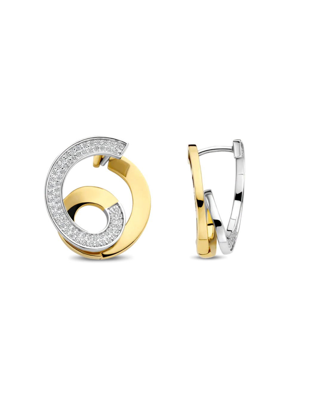 BRINCOS PRATA TI SENTO - MILANO