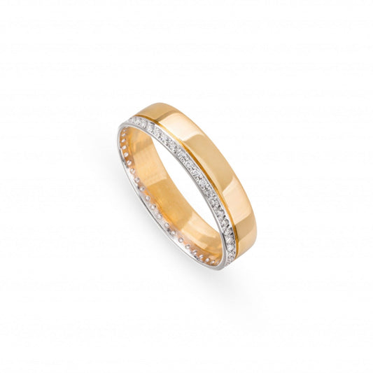 ALIANÇA ROMANTIS CRAFTED LOVE -  - Ourivesaria Bibelô