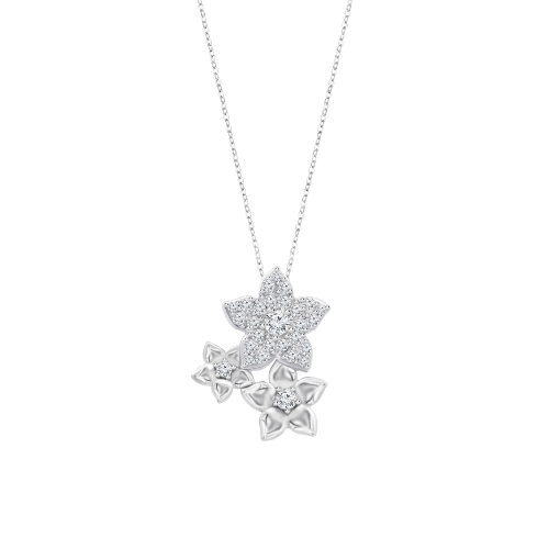 COLAR PRATA LOTUS SILVER