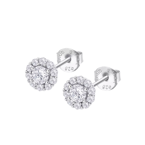 BRINCOS PRATA LOTUS SILVER