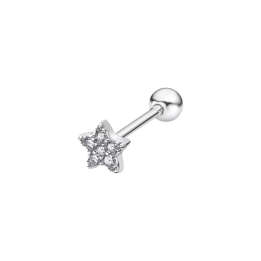 EARCUFF PRATA LOTUS SILVER