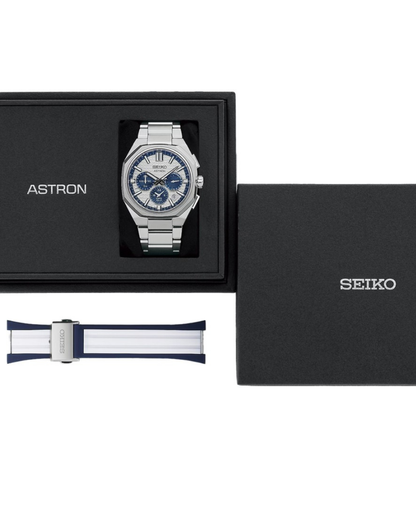 RELÓGIO HOMEM SEIKO ASTRON GPS SOLAR EDIÇÃO LIMITADA 145º ANIVERSÁRIO