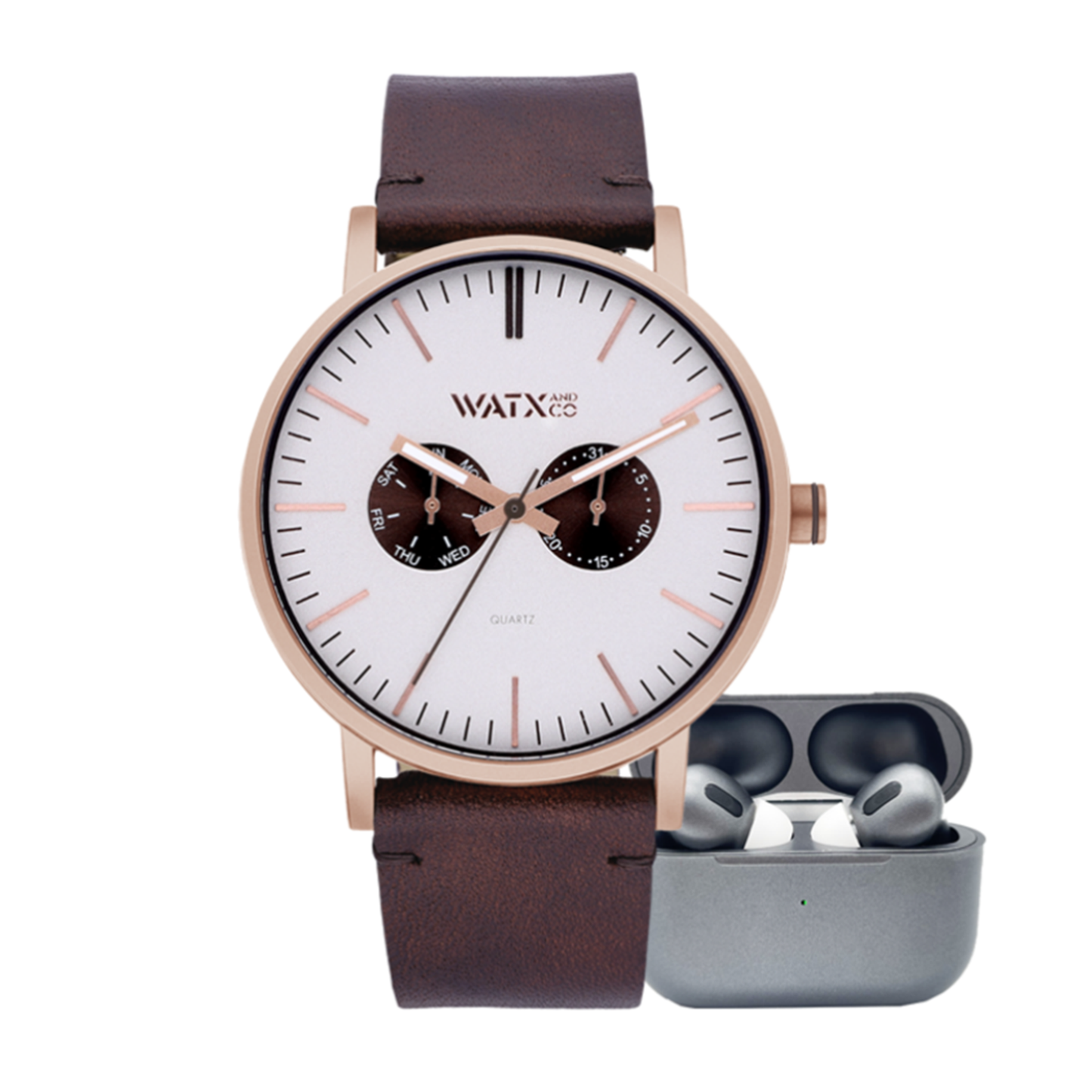 RELÓGIO WATX ELEMENTAL BROWN