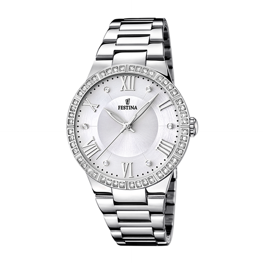 RELÓGIO MULHER FESTINA WHITE BOYFRIEND