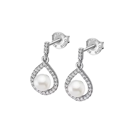 BRINCOS PRATA LOTUS SILVER